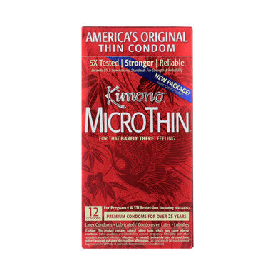 217331 - Kimono Microthin Ultra Thin - 12 Pack - Just for you desires