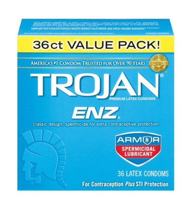 217529 - Trojan Enz Spermicidal - 36 Pack - Just for you desires