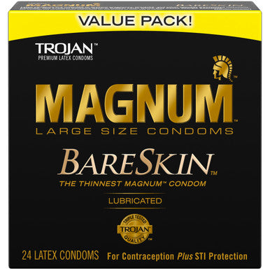 217539 - Trojan Magnum Bareskin Condoms 24 Pack - Just for you desires