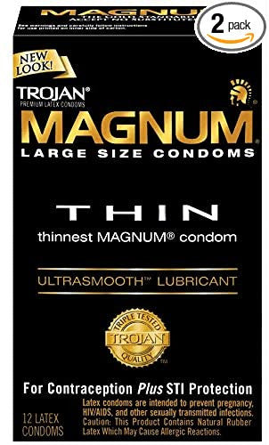 217544 - Trojan Magnum Thin - 12 Pack - Just for you desires