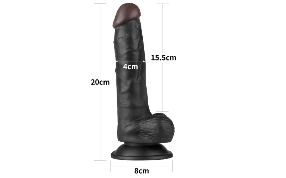 Easy Strap On Set 7.5in Black - Just for you desires