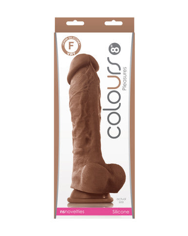 219214 - Colours Pleasures 8 Inch Suction Cup Dildo - Just for you desires