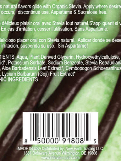 219341 - Intimate Earth Natural Flavours Glide Foil - Chocolate Mint - Just for you desires