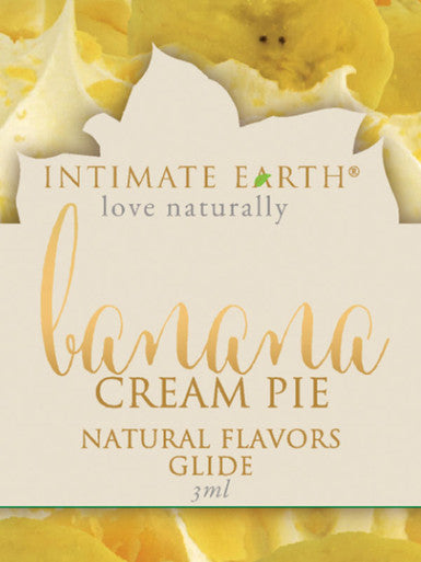 219342 - Intimate Earth Natural Flavours Glide Foil - Banana Cream Pie - Just for you desires
