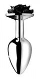 BS Black Rose Butt Plug- Medium - Just for you desires