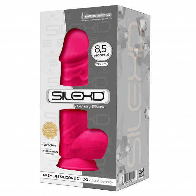 Silexd 8.5"" Model 4 Pink - Just for you desires