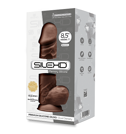 Silexd 8.5"" Model 1 Brown - Just for you desires