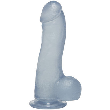220528 - Doc Johnson Crystal Jellies 7.5 Inch Master Cock With Balls - Just for you desires