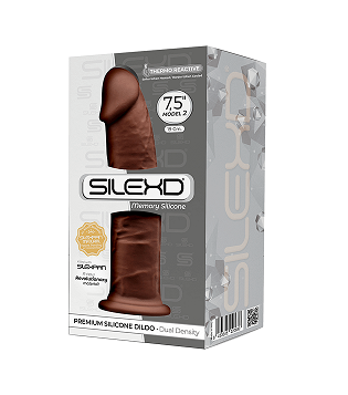 Silexd 7.5"" Model 2 Brown - Just for you desires