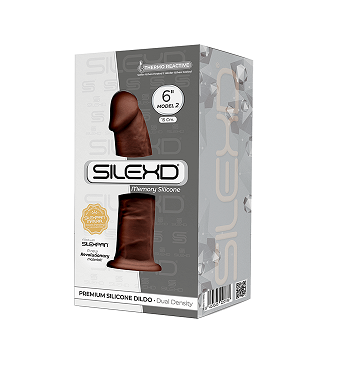 Silexd 6"" Model 2 Brown - Just for you desires