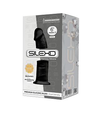 Silexd 6"" Model 2 Black - Just for you desires