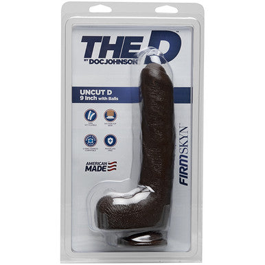 220915 - Doc Johnson Firmskyn 9 Inch Uncut Dildo With Balls - Just for you desires