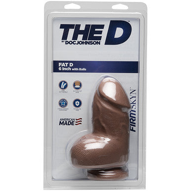 220923 - Doc Johnson Firmskyn 6 Inch Fat Dildo With Balls - Just for you desires