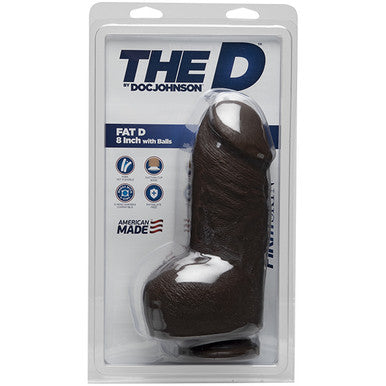 220927 - Doc Johnson Firmskyn 8 Inch Fat Dildo With Balls - Just for you desires