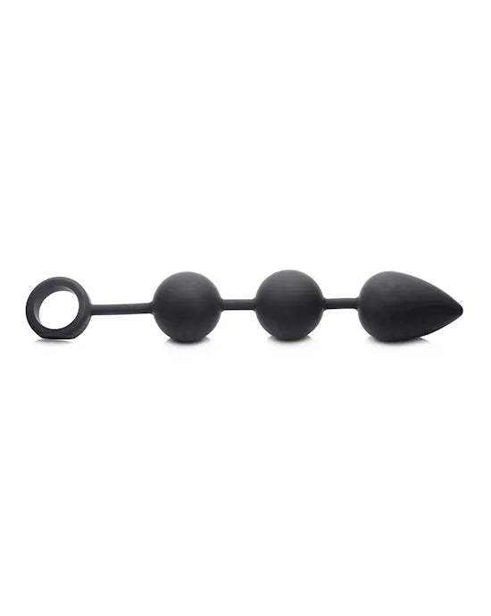 Tom Of Finland Large Silicone Weighted Anal Ball Plug - Just for you desires