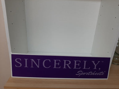 221182 - Sportsheets Mounted Sincerely Display Sign - Just for you desires