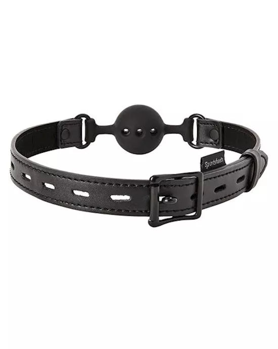 SS Saffron Breathable Ball Gag - Just for you desires