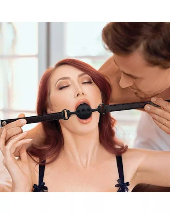SS Saffron Breathable Ball Gag - Just for you desires