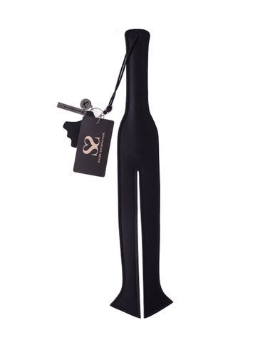 221629 - Bound X Two Pronged Aztec Tawse Leather Paddle - Just for you desires