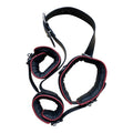 221635 - Bound X Heavy Duty Leather Collar with Attached Ankle Cuffs - Just for you desires