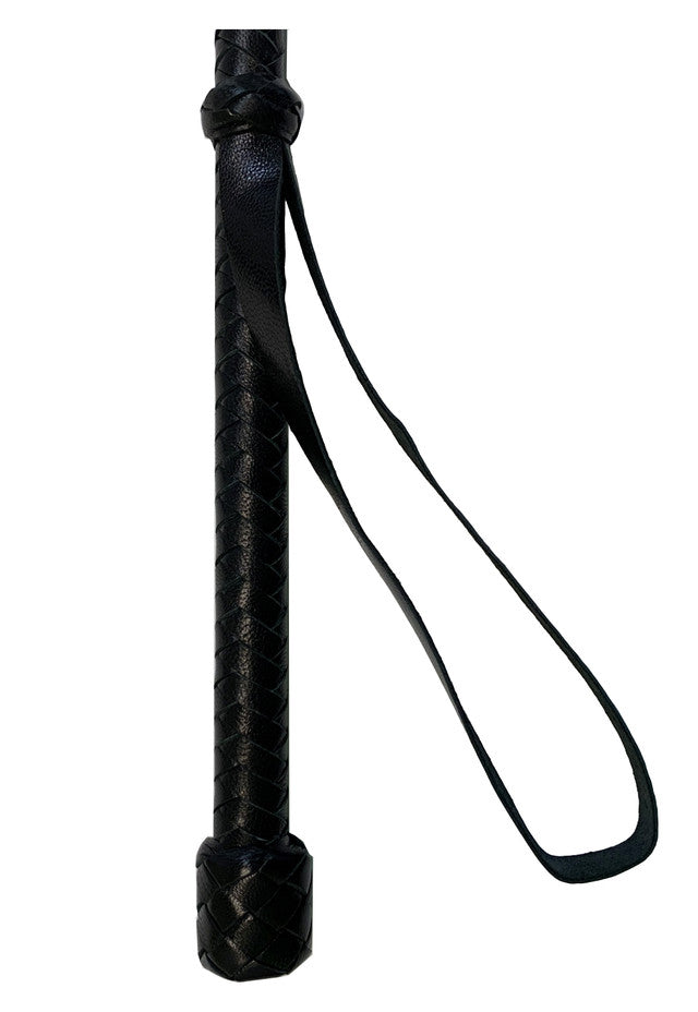 221637 - Bound X Braided Leather Crop - Just for you desires