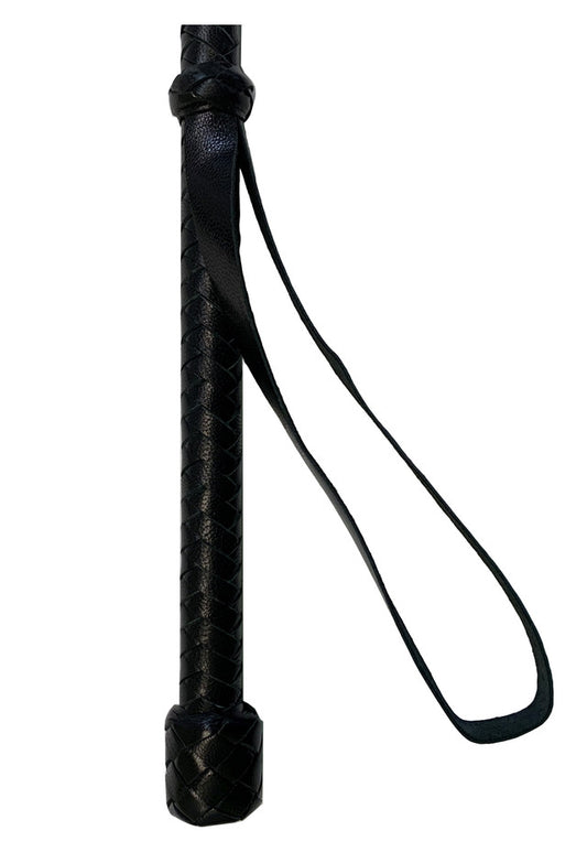 221637 - Bound X Braided Leather Crop - Just for you desires