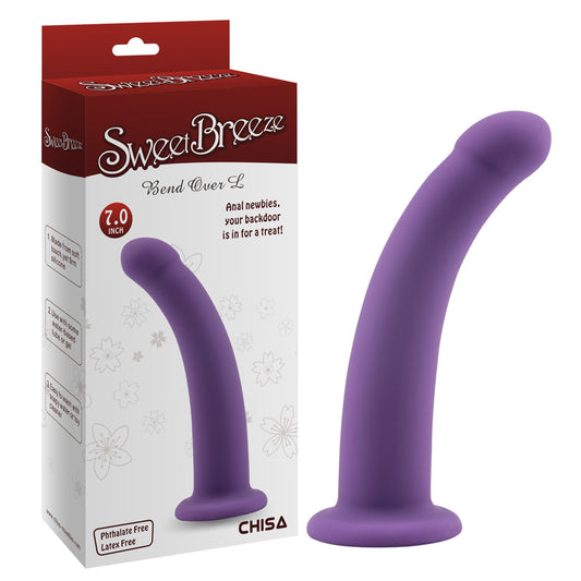 222047 - Bend Over Suction Cup Dildo - 7 Inch