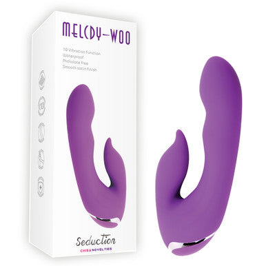 222100 - Seduction Rabbit Vibrator - 7.75 Inch - Just for you desires