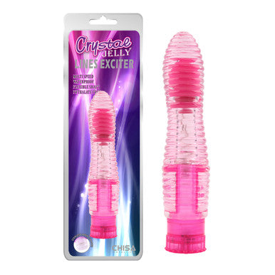 222110 - Lines Exciter Ribbed Vibrator - 6.3 Inch - Just for you desires