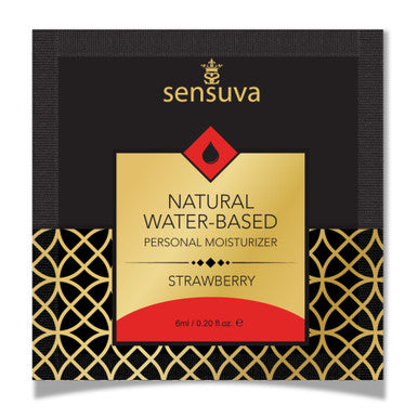 222401 - Natural Water-Based Personal Moisturiser - Strawberry - Just for you desires