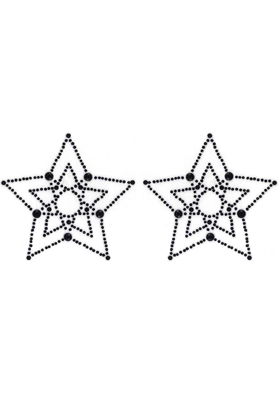 CRYSTAL STAR - RED/BLACK - Just for you desires