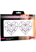 CRYSTAL HEART - PURPLE - Just for you desires