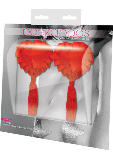 224253 - Satin With Tassel Pasties - Just for you desires