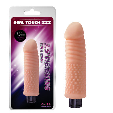 224941 - Real Touch Vibrating Cock No.05 - 7.5 Inch - Just for you desires