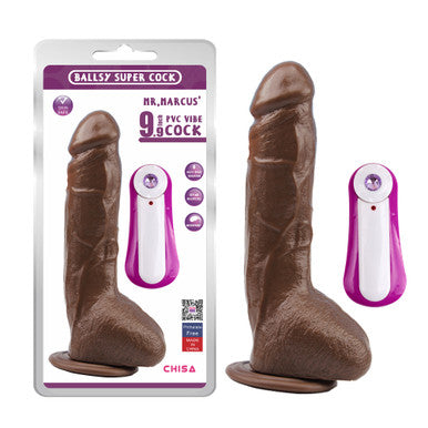 224992 - Mr.Marcus Vibrating Dildo - 9.9 Inch - Just for you desires