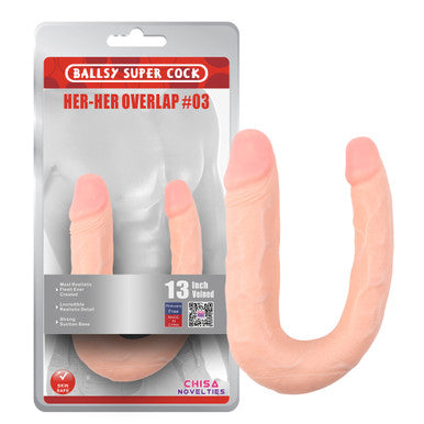 225026 - Her Double Penetration Dildo - 13 Inch - Just for you desires