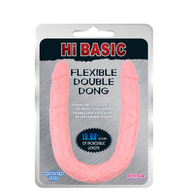 225052 - Jelly Flexi Double Dong - 19.8 Inch - Just for you desires
