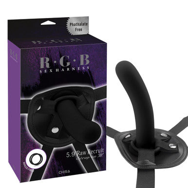 225130 - Raw Recruit Strap On - 5.9 Inch - Just for you desires