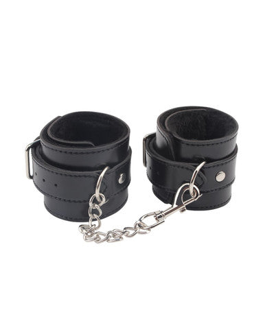 225179 - Obey Me Leather Ankle Cuffs - Just for you desires