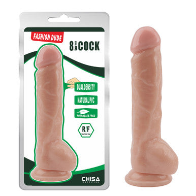 225355 - Fashion Dude Suction Cup Dildo - 8.9 Inch - Just for you desires