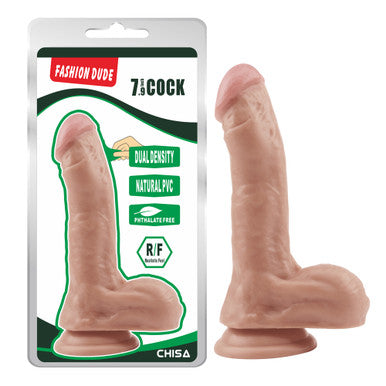 225356 - Fashion Dude Suction Cup Dildo - 7.9 Inch - Just for you desires
