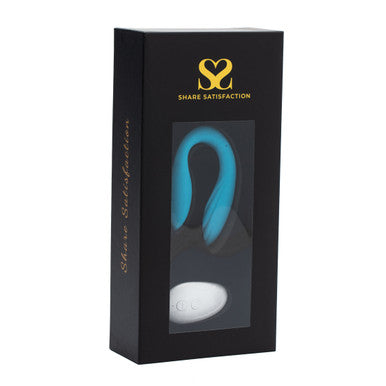 225496 - Share Satisfaction Gaia Remote Controlled Couples Vibrator - Just for you desires