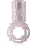 Big OMG Vibrating Ring Blue Single - Just for you desires