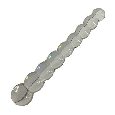 230422 - Lucent Celeste Beaded Glass Wand - Just for you desires