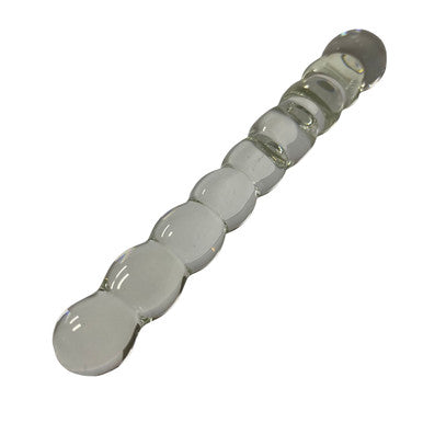 230422 - Lucent Celeste Beaded Glass Wand - Just for you desires