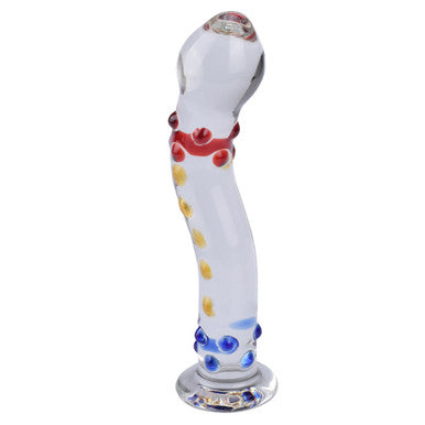 230433 - Lucent Proud Glass Massager - 7 Inch - Just for you desires