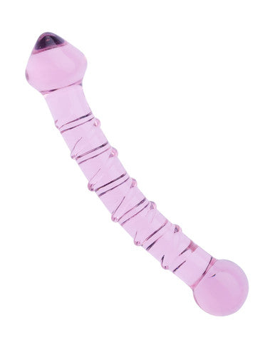 230456 - Lucent Whirls Glass Massager - 6.5 Inch - Just for you desires