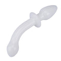 230467 - Lucent Pearl Double Ended Glass Massager - Just for you desires