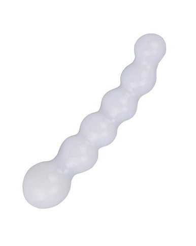 230469 - Lucent Beaded Wand Glass Dildo - Just for you desires