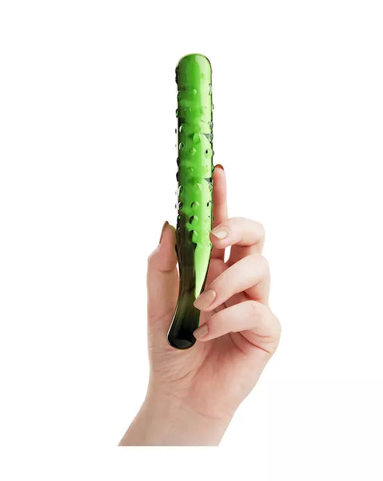 Lucent Green  bubble Glass Massager - Just for you desires